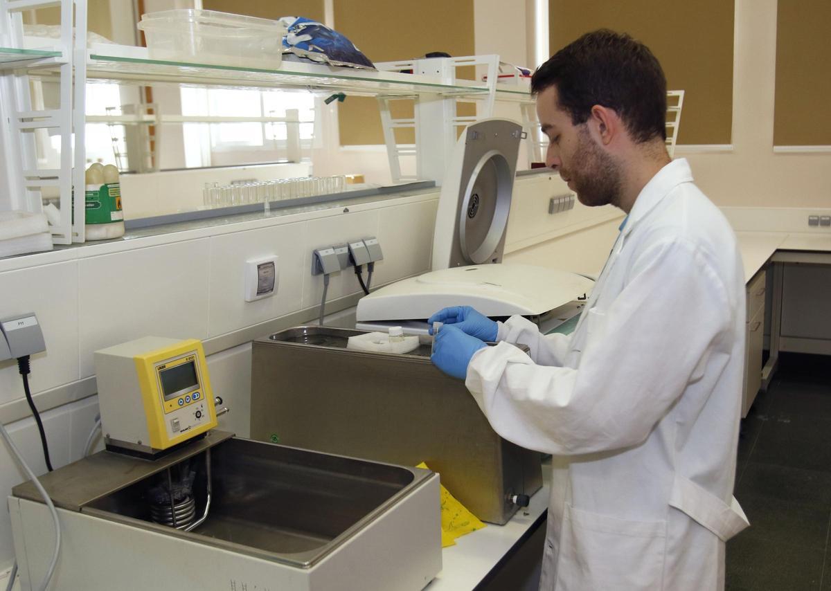 Laboratorio del campus de Vigo.