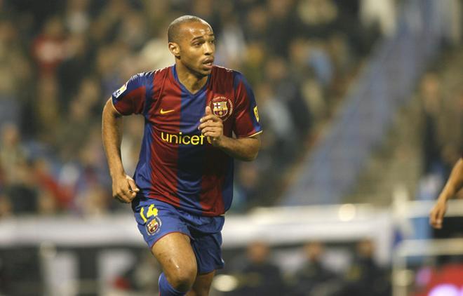 El paso de Thierry Henry por el Barça, en imágenes