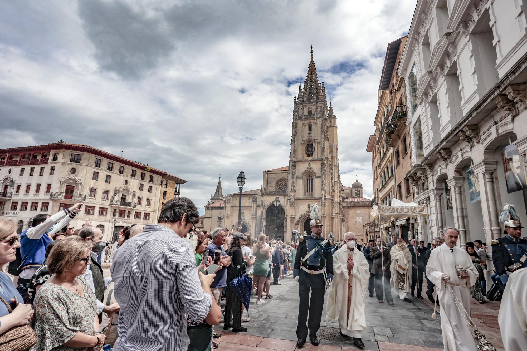 EN IMÁGENES: Celebración del Corpus en Oviedo