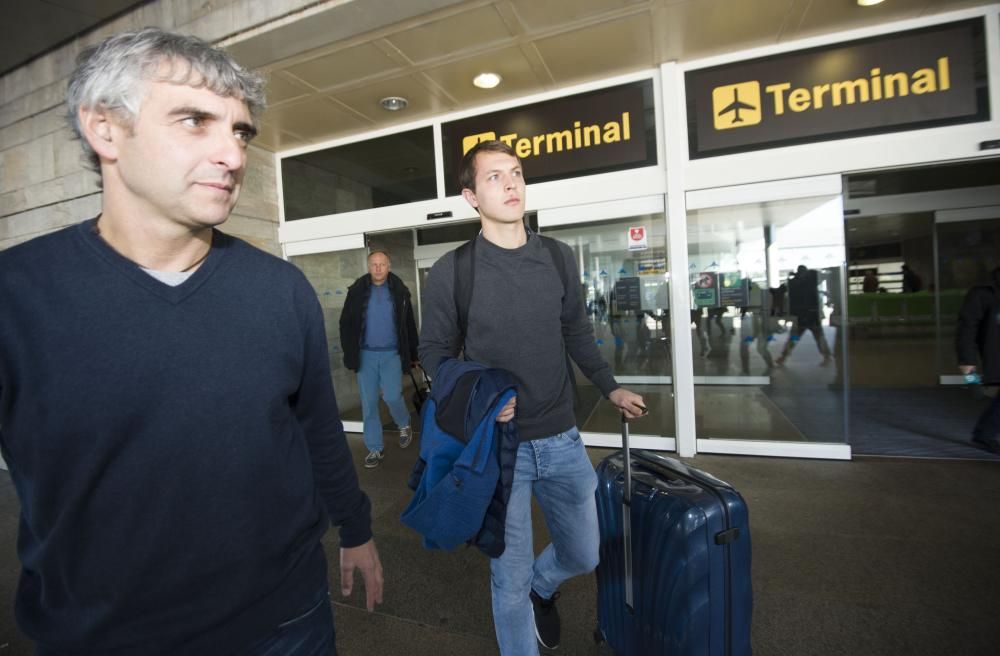 Davy Roef llega a A Coruña para jugar en el Dépor