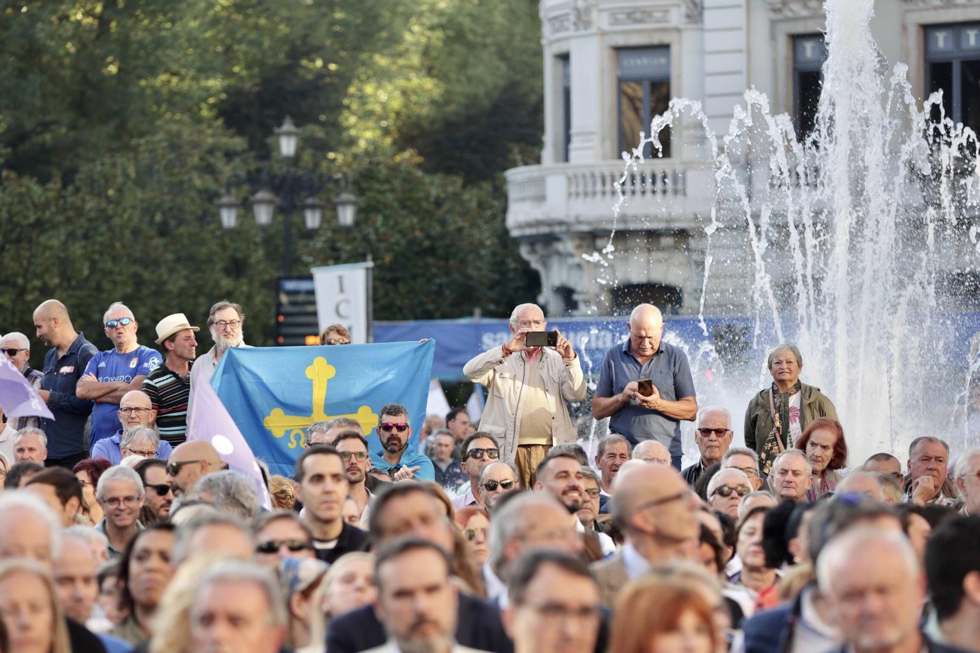 EN IMÁGENES: así fue la gran movilización contra el peaje del Huerna en Asturias