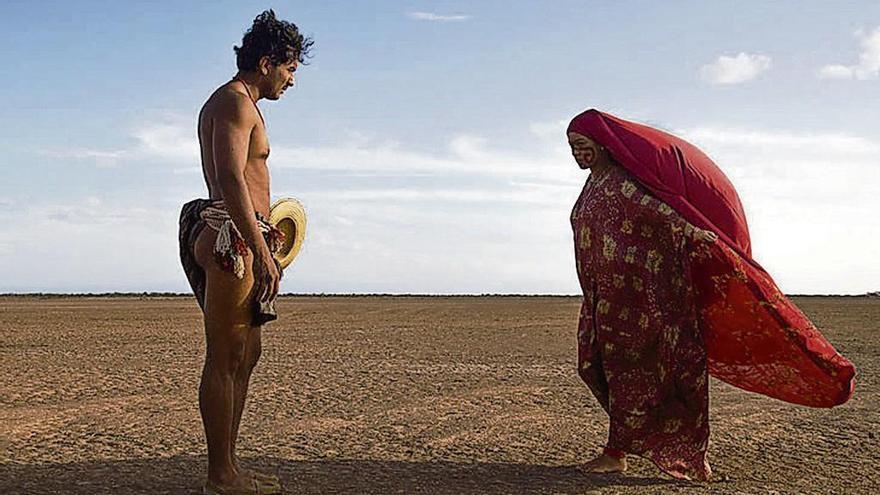 Un fotograma de la película colombiana &quot;Pájaros de verano&quot;.