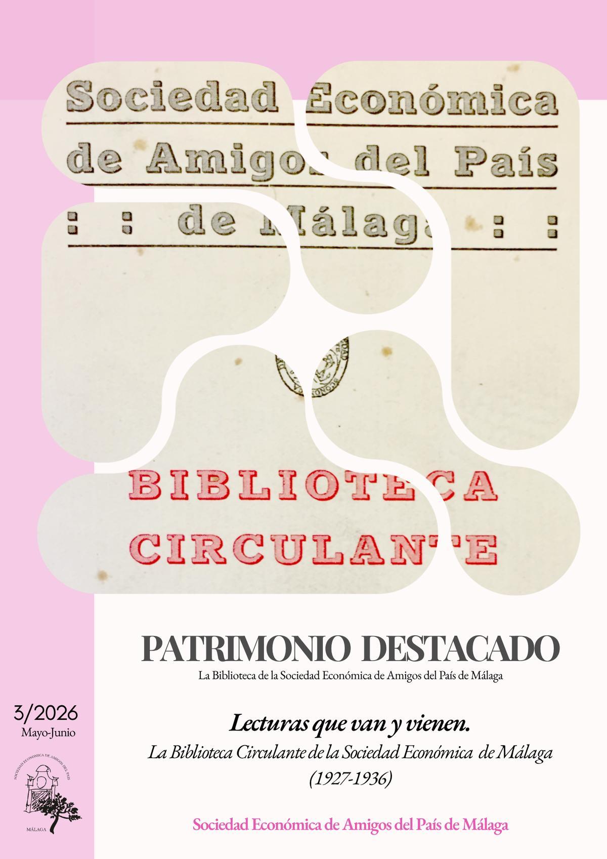Portada del dossier histórico sobre la Biblioteca Circulante de la Económica.