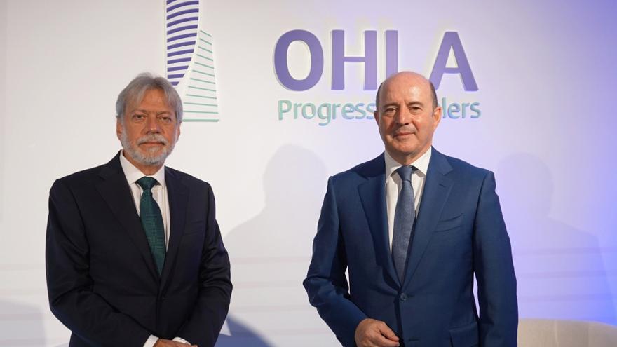 Luis Amodio, presidente de OHLA, y José Antonio Fernández Gallar, CEO de OHLA.