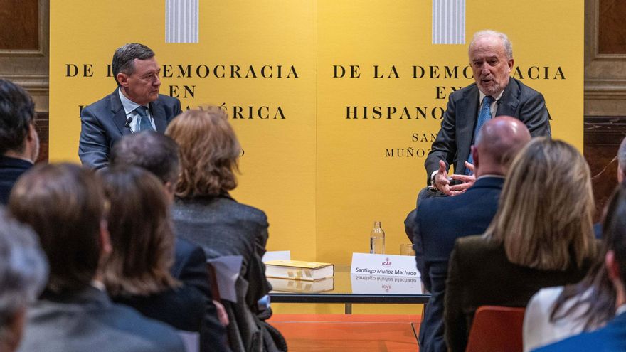 Santiago Muñoz Machado presenta su nuevo ensayo en Barcelona: &quot;A la democracia hay que cuidarla&quot;