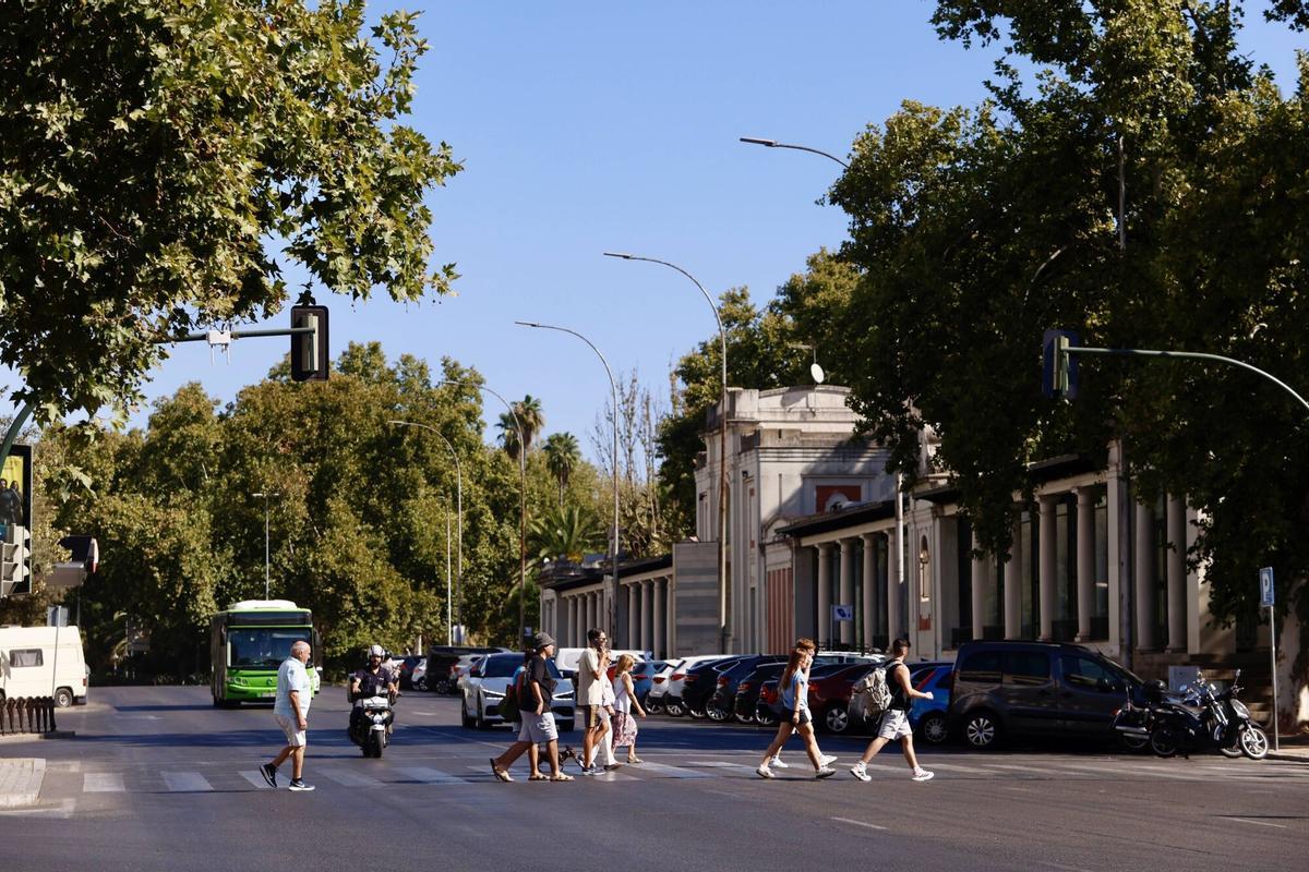 Avenida República Argentina trafico