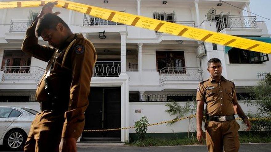 Registran la sede de un grupo islamista autor de los atentados en Sri Lanka