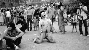 Otra imagen de las jornadas en el Park Güell.