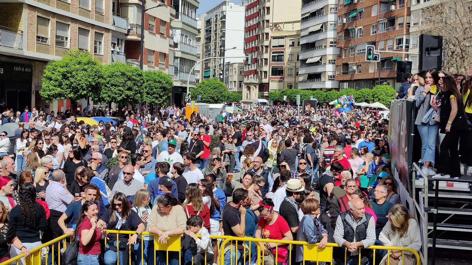 La 'mascletà' del 14 de marzo de Alzira en imágenes