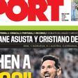 Esta es la portada de SPORT de hoy, jueves 18 de junio