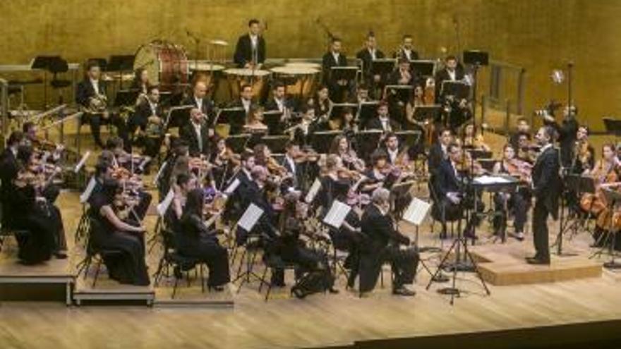 ADDA Simfònica el pasado viernes en Alicante en su estreno como orquesta.