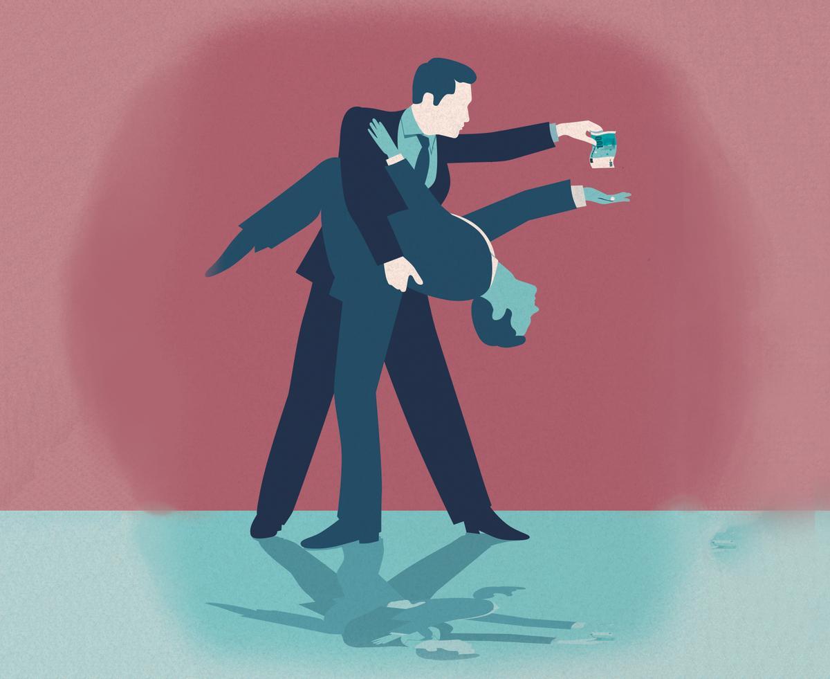 Un tango a media luz entre políticos y empresarios