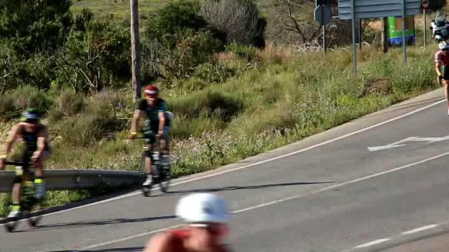 Gustavo Rodríguez y Anna Noguera ganan el Triatlón de Orihuela