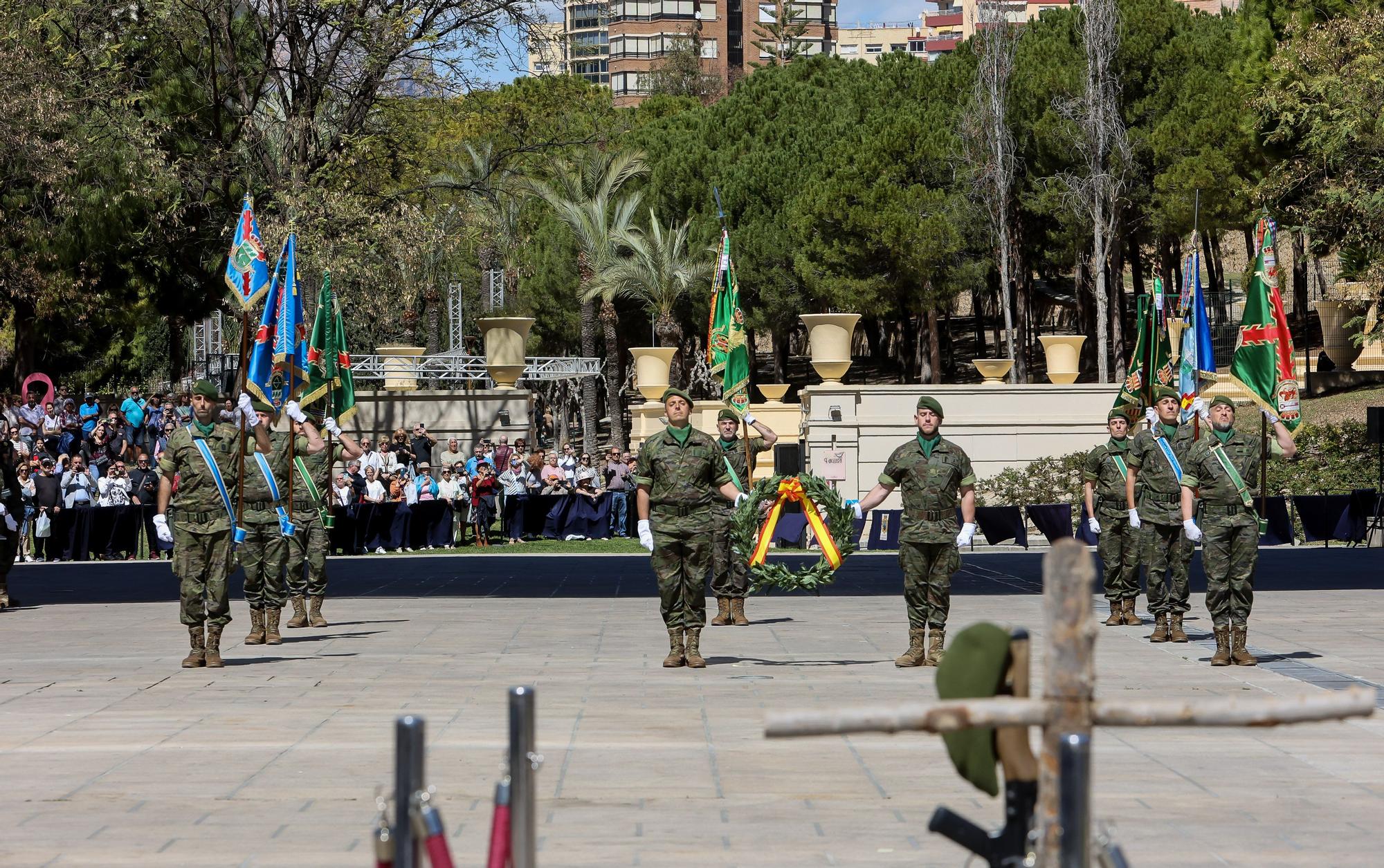 Jura de bandera para civiles en Benidorm