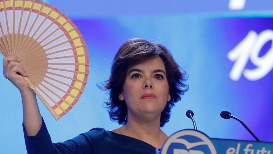 Santamaría, en el último congreso del PP.