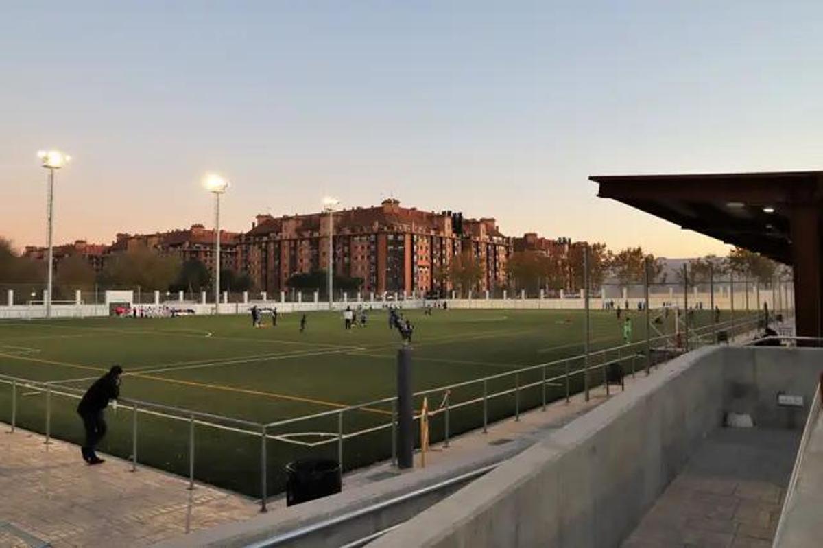 Campo de fútbol de la AD Orcasitas, donde sucedieron los hechos.