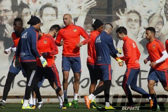 Entrenamiento del Valencia CF