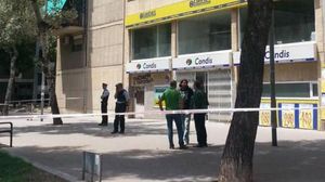 Imatges del lloc just després del tiroteig d’aquest dimarts.