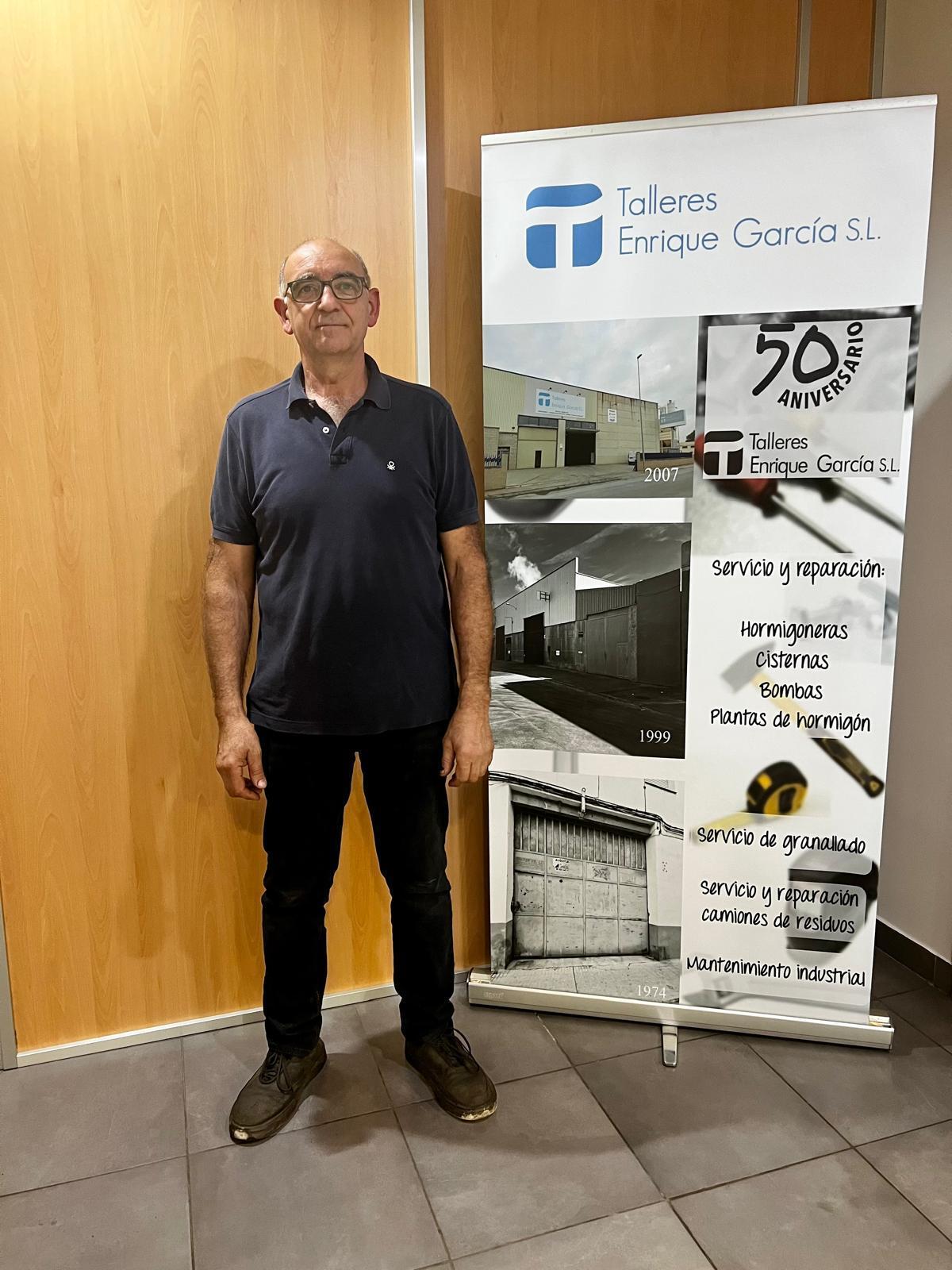 El gerente de la firma, Enrique García.