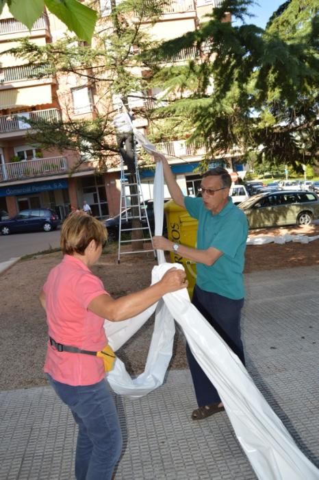 Berga engalana els carrers pel centenari