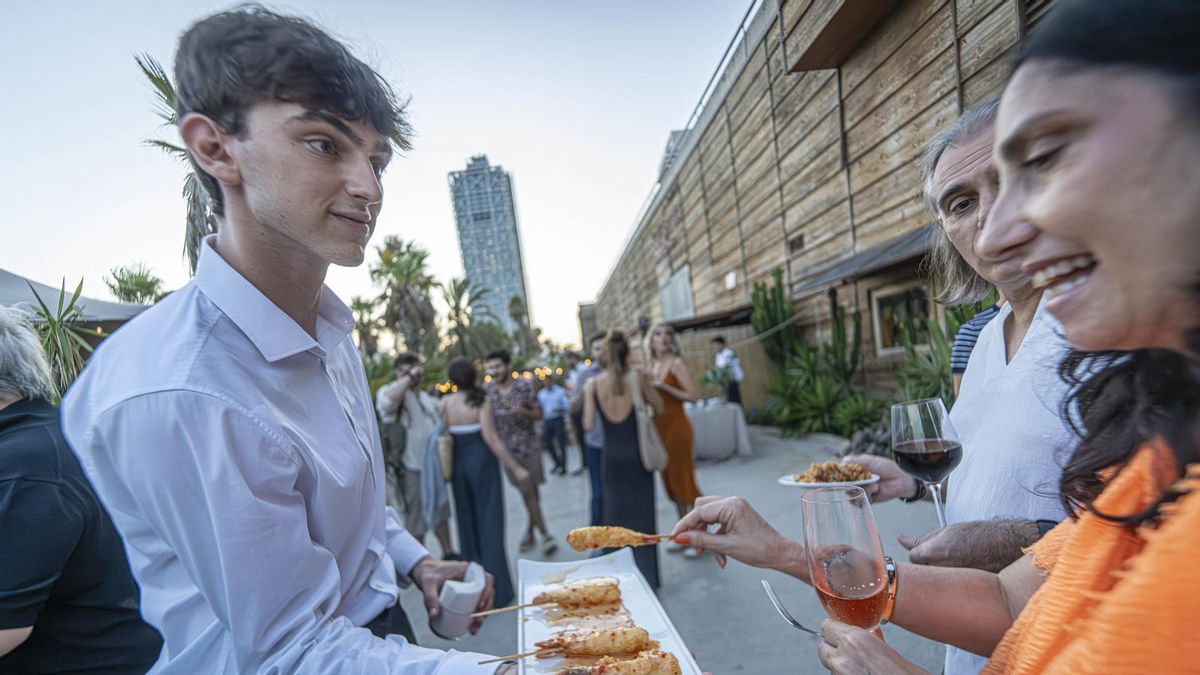 Fiesta social cumpleaños roger pallarols, director del gremi de restauracio de Barcelona