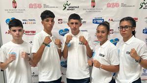 Jordi Garcia, Omar Bellebna, Gorka Moreno, Xénia Martínez i Alexia Martínez competeixen a les categories Cadet i Junior