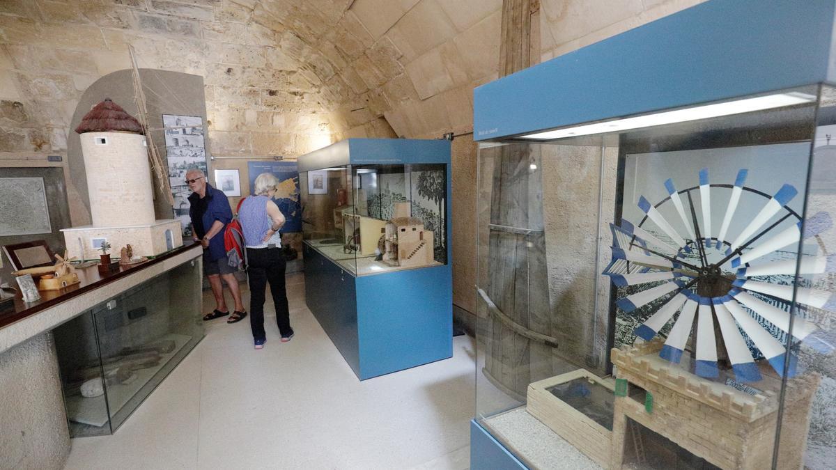 El interior del Museu dels Molins