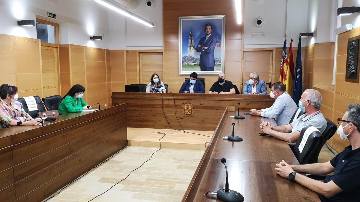 El Pacto Territorial de la Plana Baixa se reúne en Nules para presentar el plan estratégico de empleo.