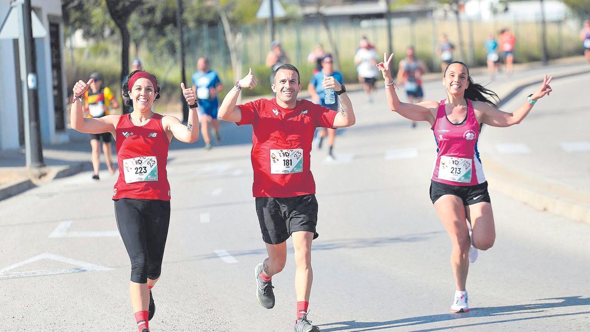 Una imagen de 'runners', felices y disfrutando del mes de mayo