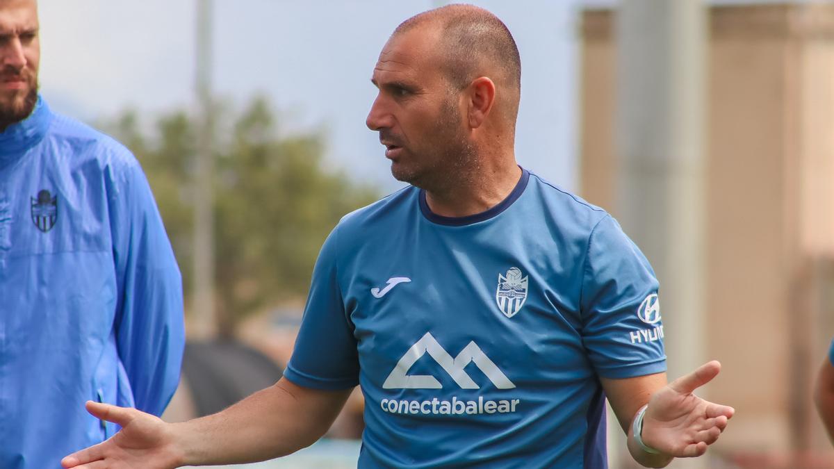 Tato García, entrenador del Atlético Baleares