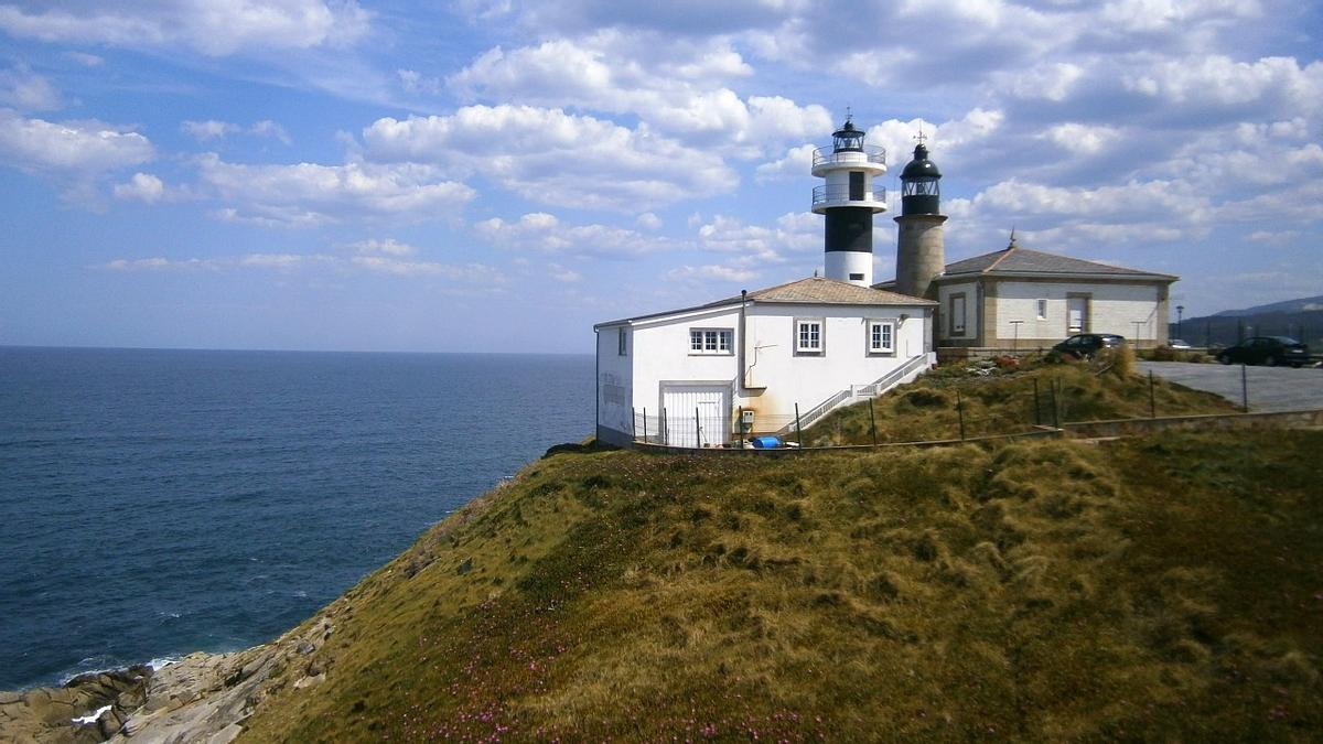 Faro de Punta Atalaia, en San Cibrao (Lugo), donde se ha grabado el anuncio de la Lotería de Navidad 2022.