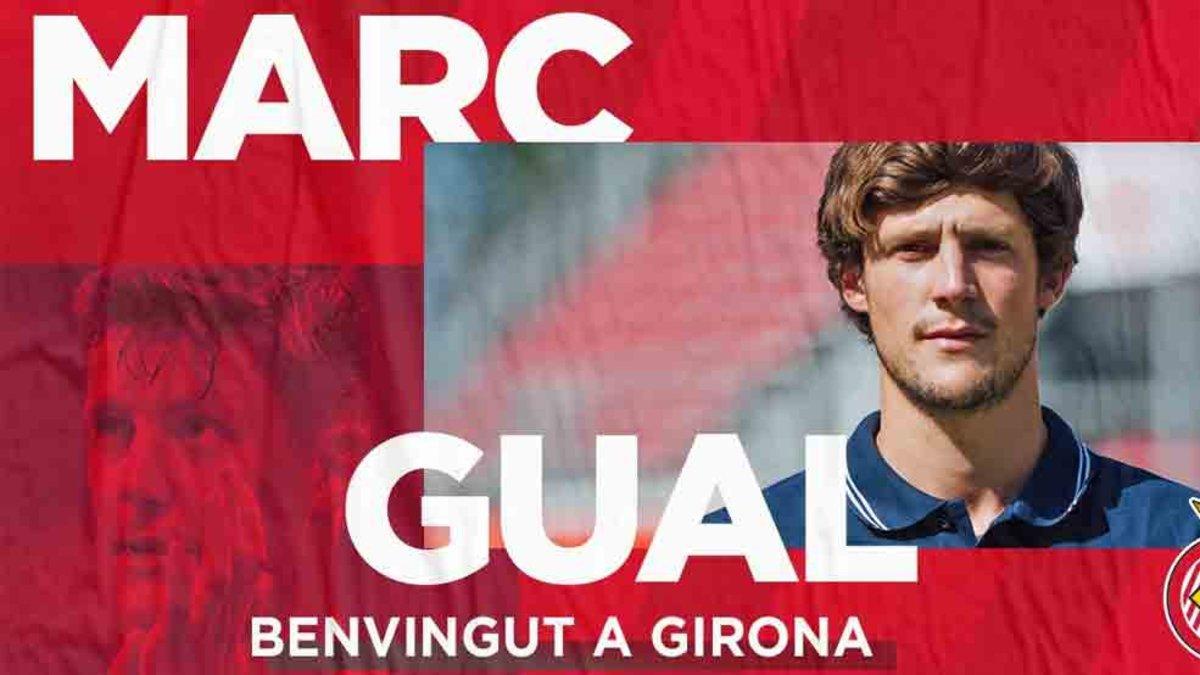 Así ha anunciado el Girona a Marc Gual