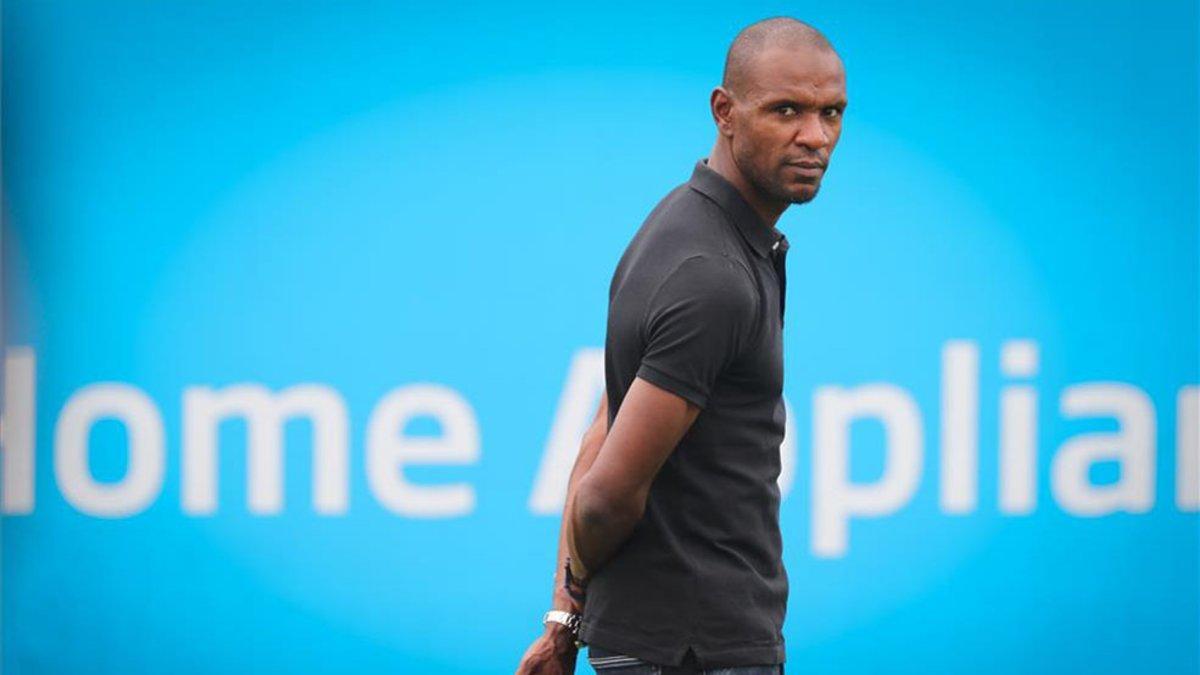 Abidal, en la ciudad deportiva del Barça