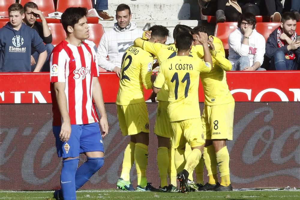 Sporting - Villarreal, en imágenes