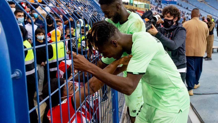 La emotiva celebración de los Williams tras eliminar al Atleti