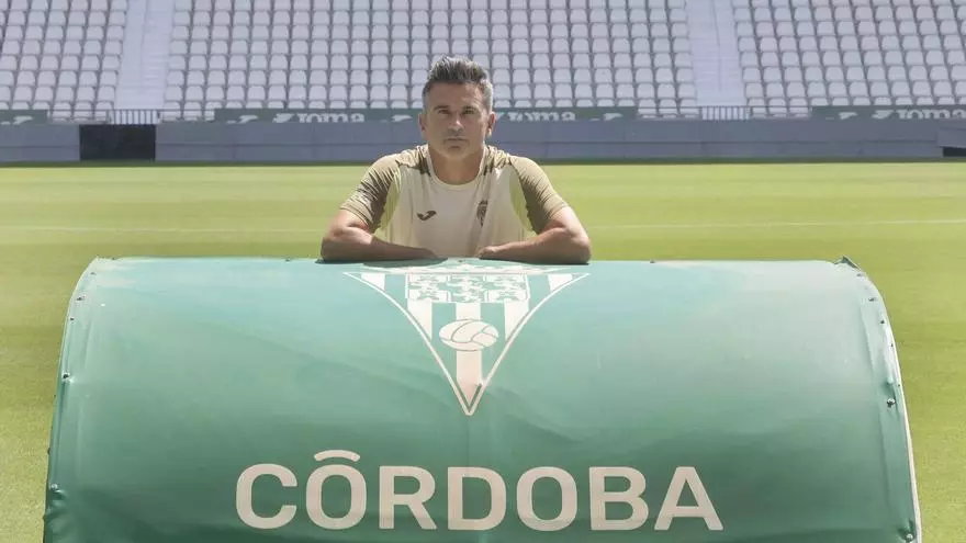 Iván Ania, entrenador del Córdoba CF