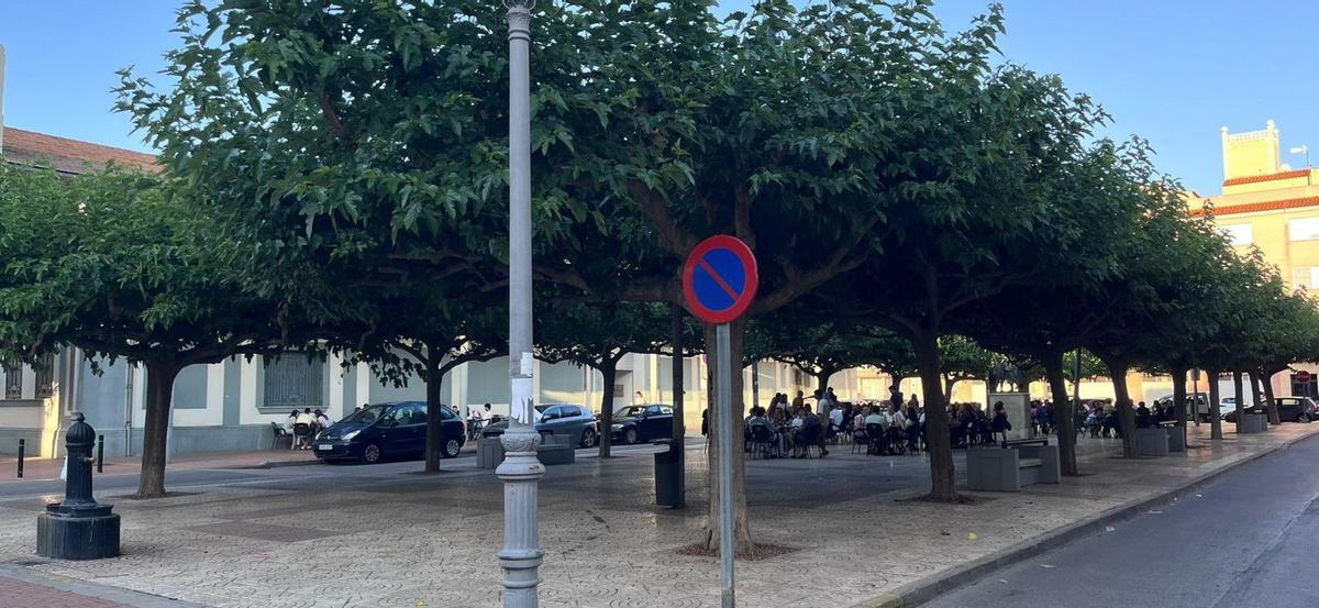 Uno de los proyectos que se ha estado trabajando en este primer año de legislatura ha sido la peatonalización de la plaza Fray Asensi Nebot, que se llevará a cabo con cargo a los presupuestos del 2024. | MÒNICA MIRA