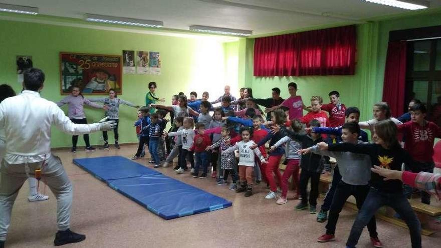 Literatura, deporte y arte en la semana cultural del colegio Álvaro Flórez Estrada de Somiedo