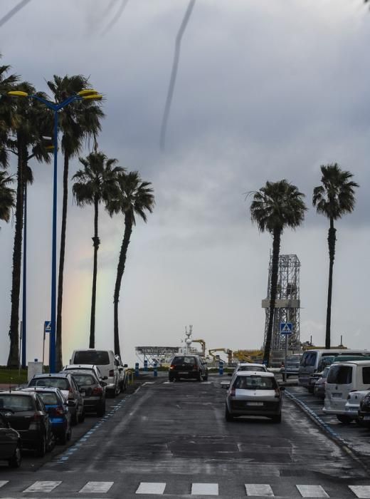 METEOROLOGIA. ARCOIRIS Y BARCO PERFORADOR