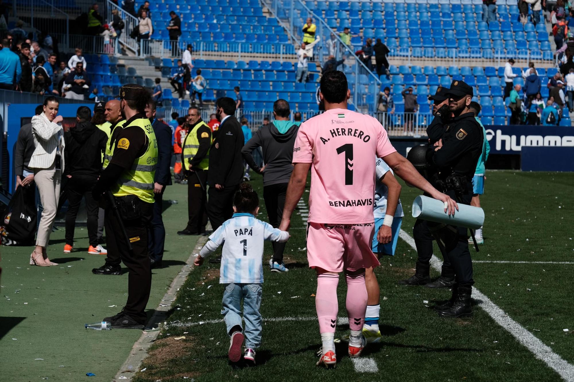 El Málaga CF - UD Ibiza, en fotos