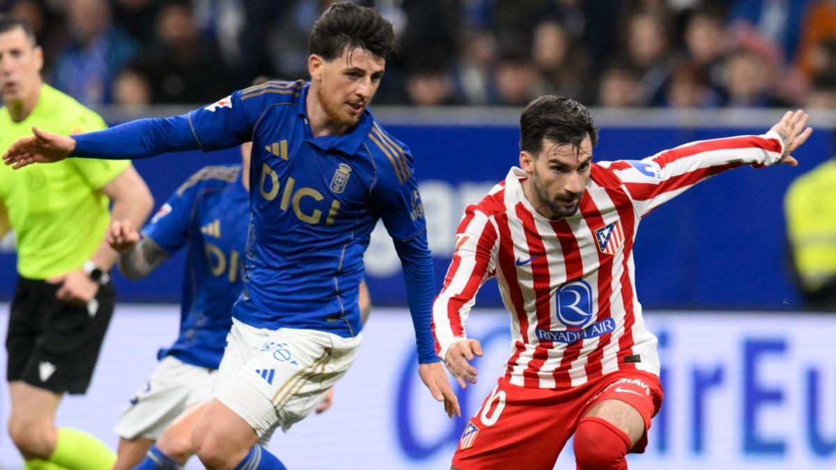 Baena recuperó la titularidad frente al Real Oviedo