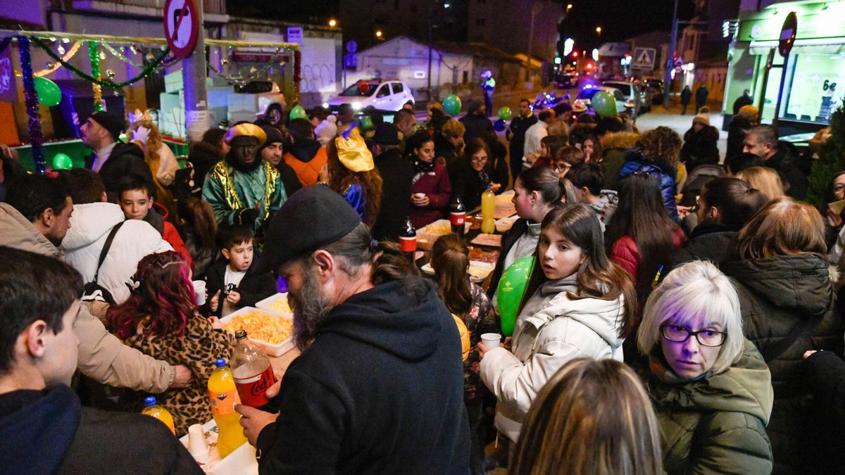 Los Reyes Magos en la Cabalgata de Pinilla