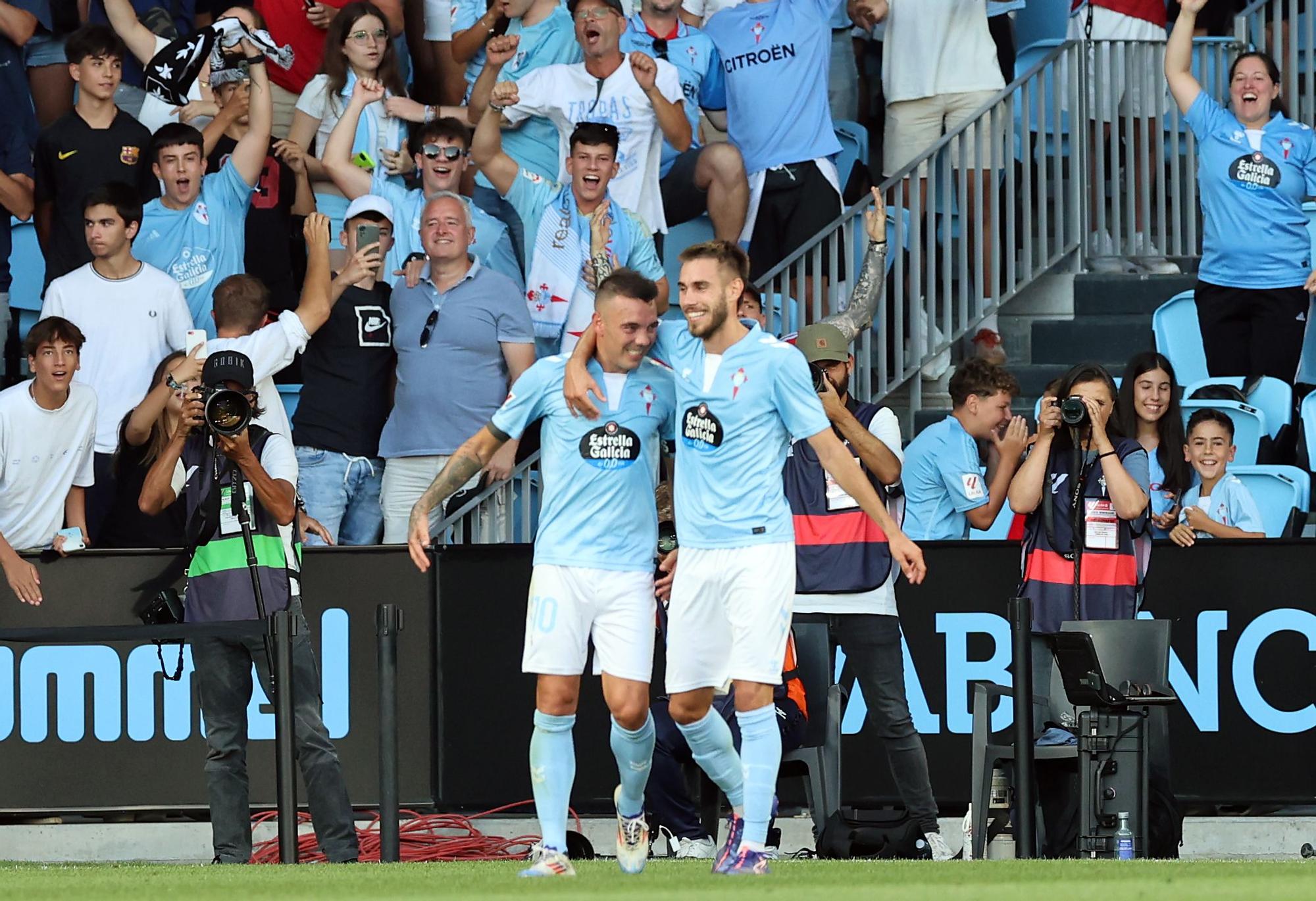 Las mejores fotografías del estreno liguero con victoria del Celta ante el Alavés