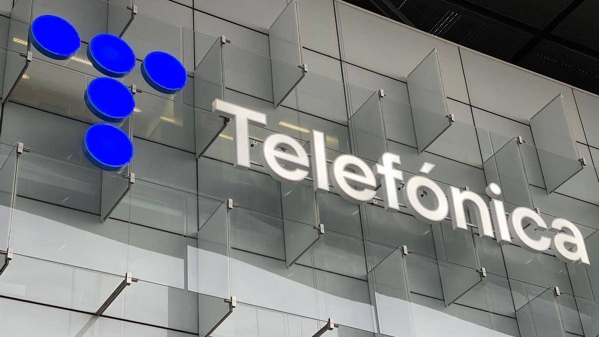 El logotip de Telefónica