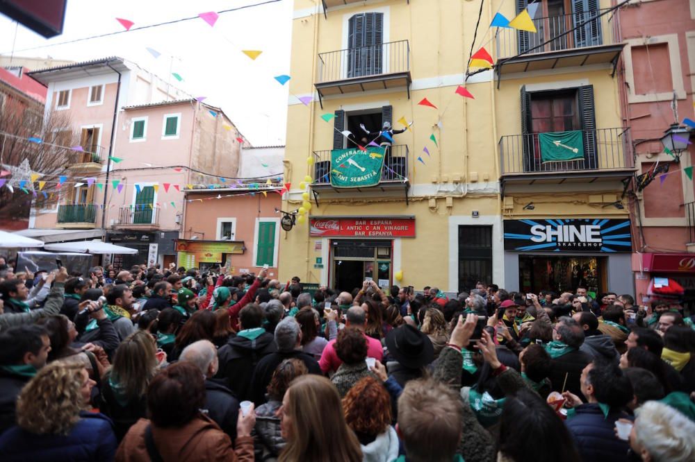 La Revetla comienza con la fiesta de la Confraria de Sant Sebastià