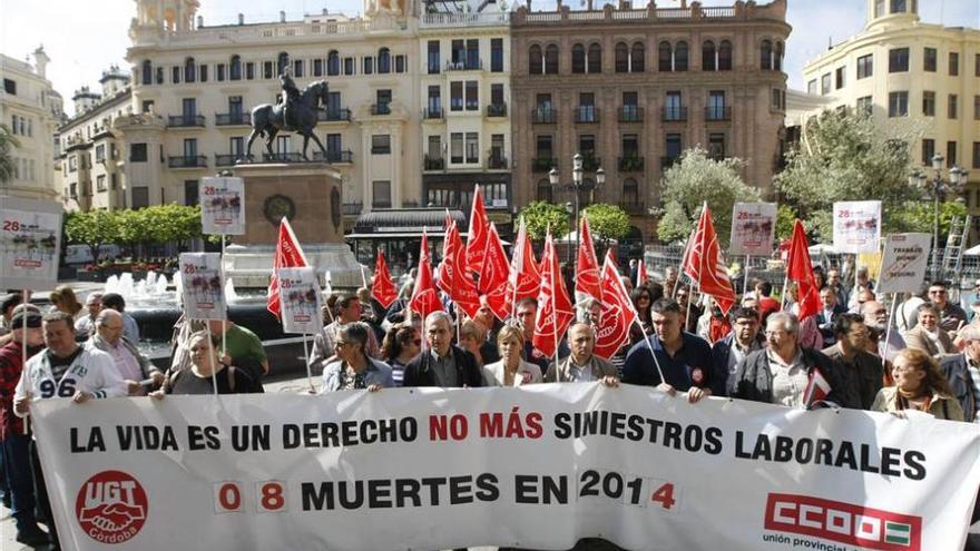 Córdoba registra ya 4 muertos y 36 heridos graves en el trabajo en 3 meses