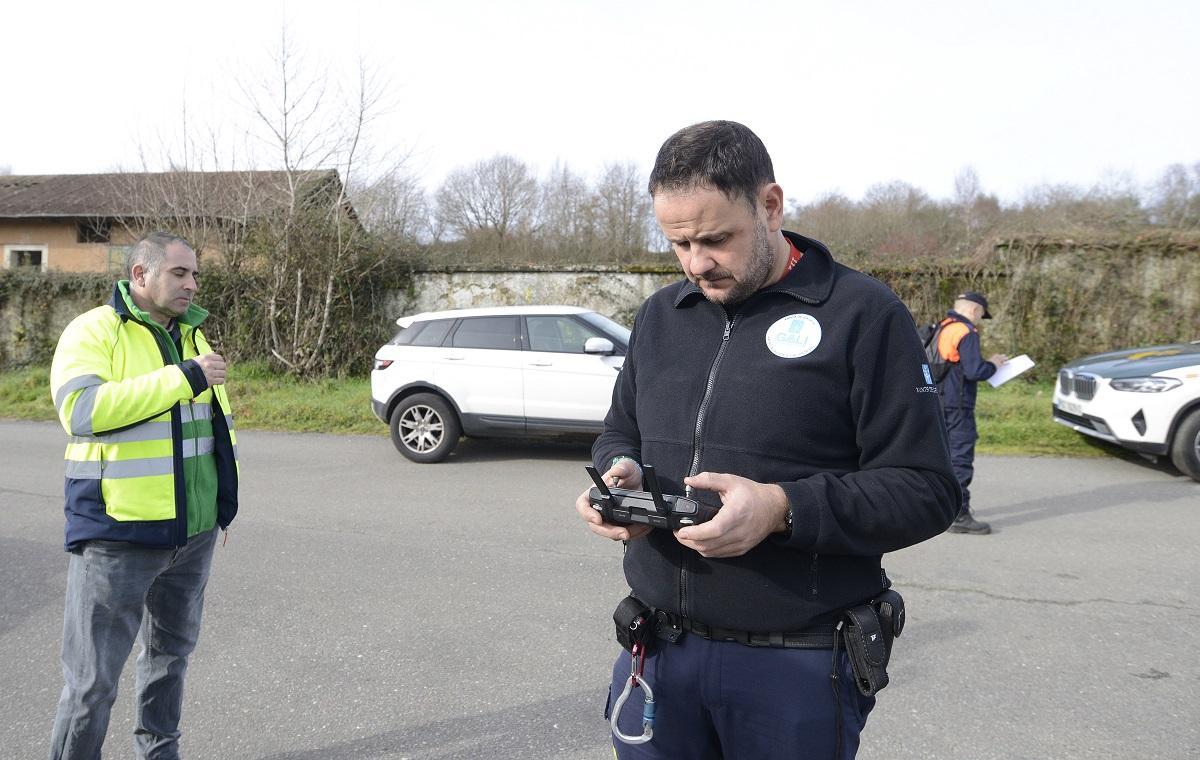 Amplio despliegue en Silleda para encontrar al joven de 18 años desaparecido