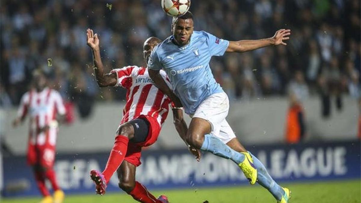 El Malmö ya sorprendió al Oympiacos la pasada jornada