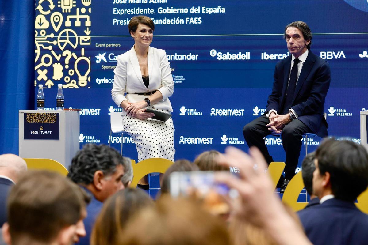Todas las fotos de Forinvest, en Feria Valencia, con José María Aznar