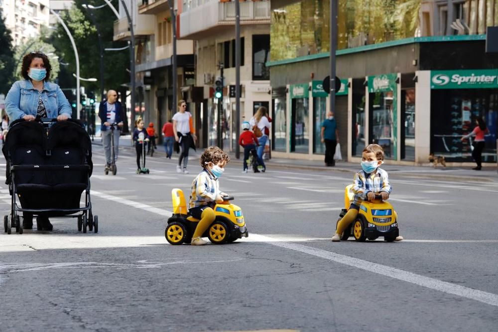 Coronavirus en Murcia: Así ha sido el primer día de desconfinamiento para los niños